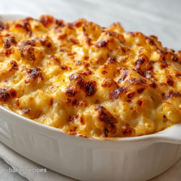 Creamy mac and cheese for Edmonton catering events